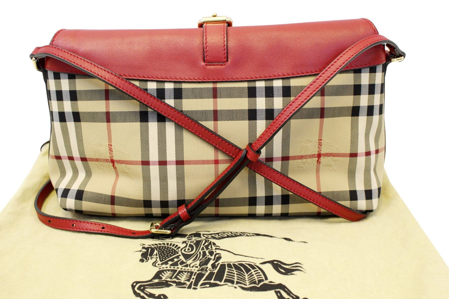 BURBERRY Small Horseferry check crossbody Bag