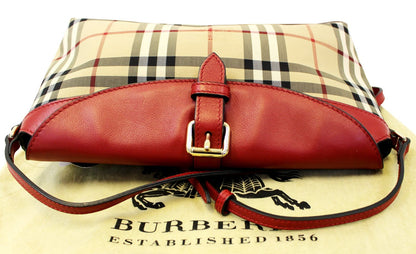 BURBERRY Small Horseferry check crossbody Bag