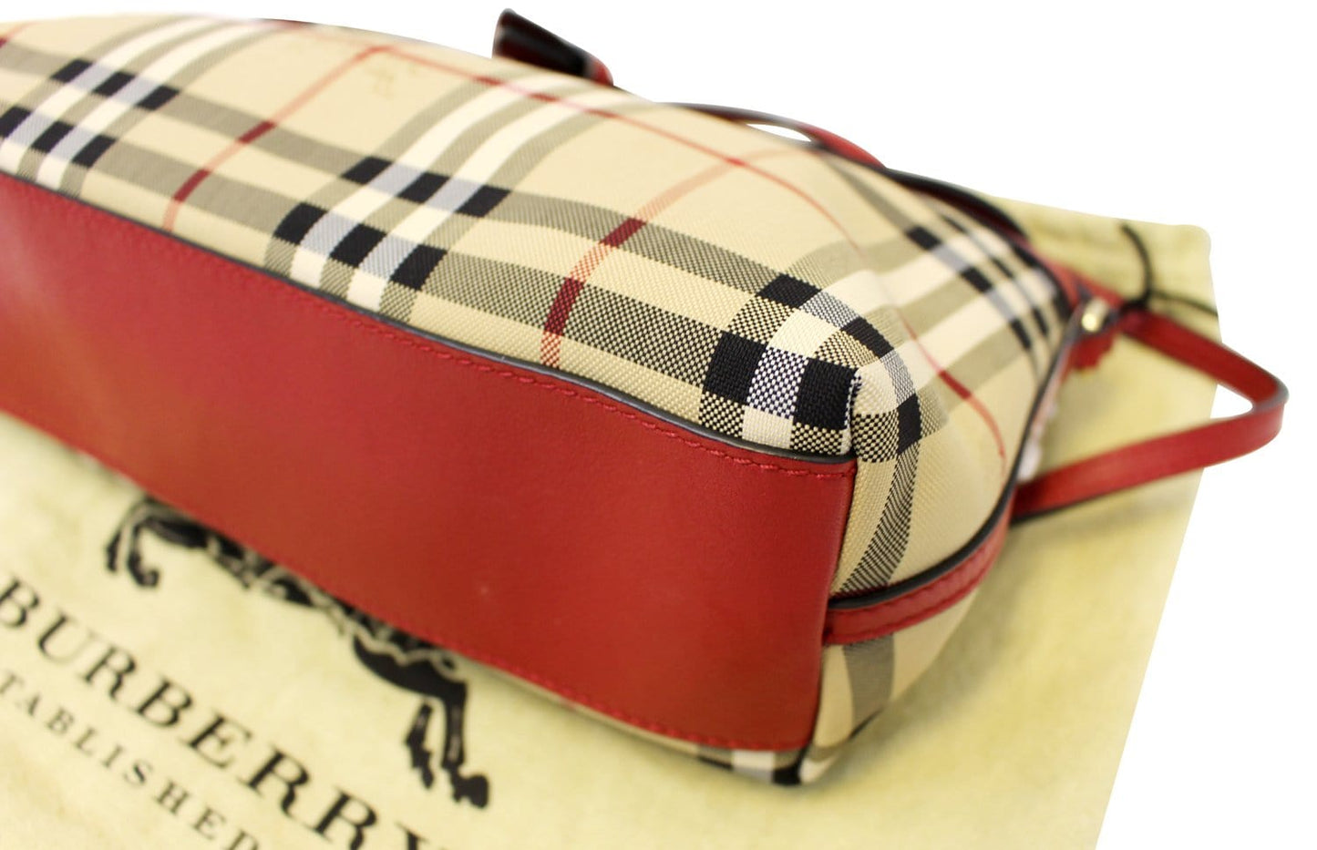 BURBERRY Small Horseferry check crossbody Bag