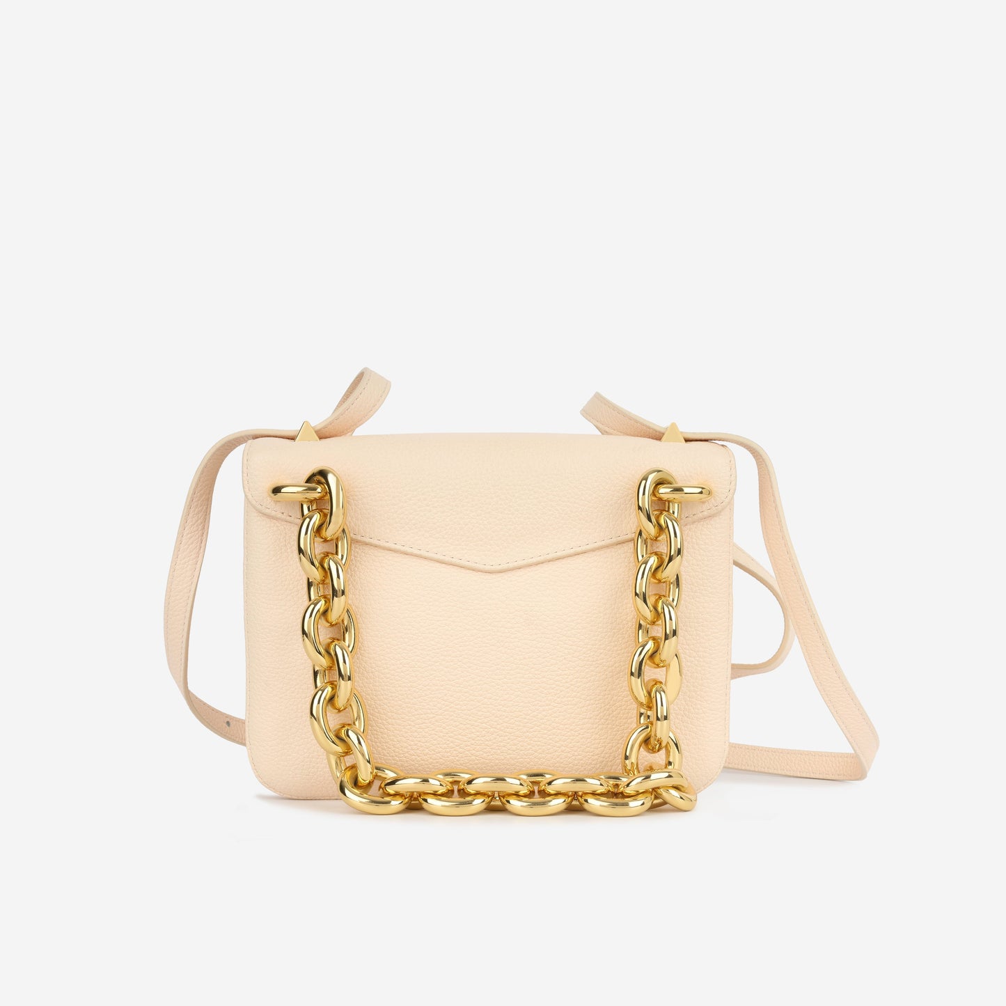Bottega Veneta Mount Crossbody - Peach Cream