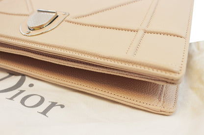 CHRISTIAN DIOR Bag - Diorama Light Pink Calfskin Shoulder Bag