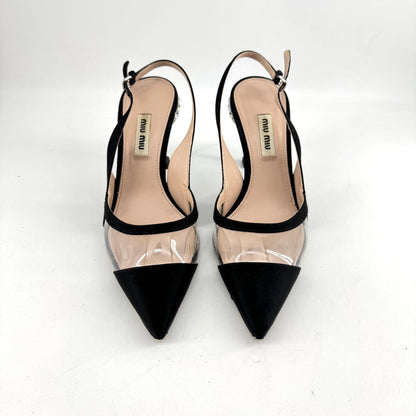 MiuMiu Crystal High Heels  (Box)