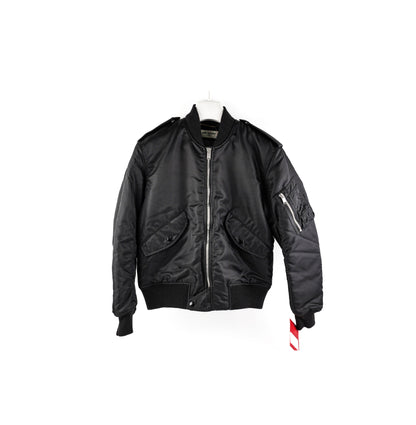 Saint Laurent Bomber Jacket Black Size 38