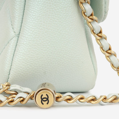 Chanel My perfect Flap - Iridescent Mint