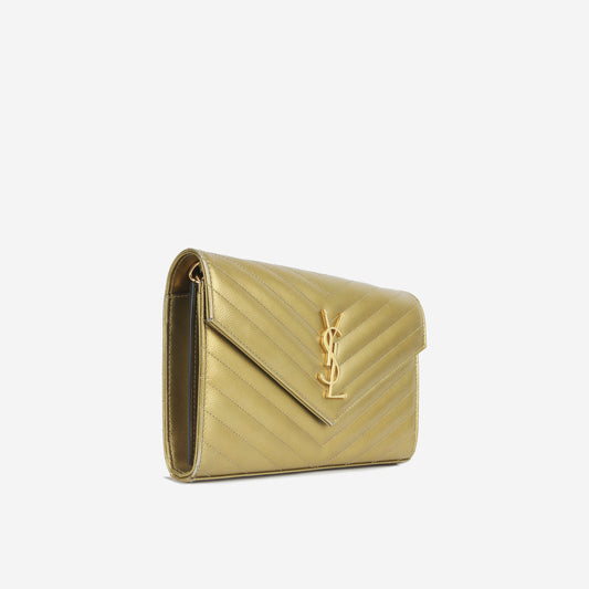 Saint Laurent Cassandre Chain Wallet