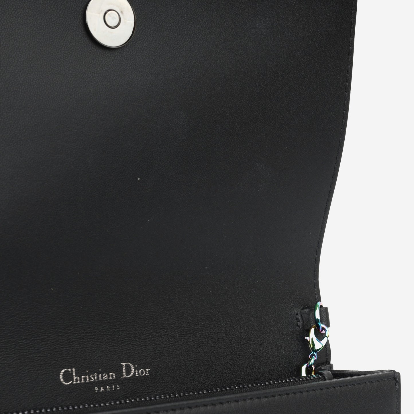 Christian Dior Lady Dior Pouch - Matte Black
