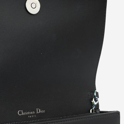 Christian Dior Lady Dior Pouch - Matte Black