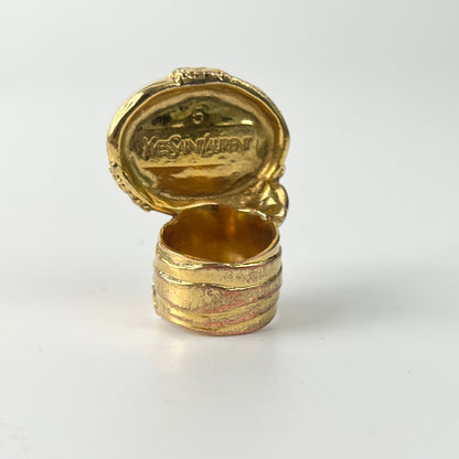 Saint Laurent Cocktail Ring Pink