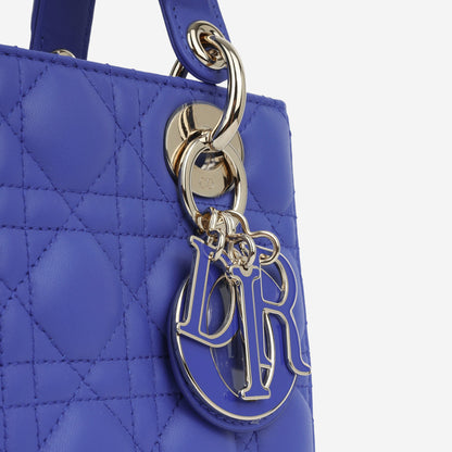 Christian Dior Small Lady Dior - Royal Blue