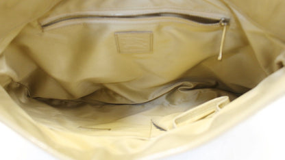 BURBERRY Quilted Patent Leather Brooke Hobo Handbag