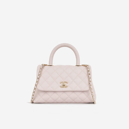 Chanel Small Coco Handle - Light Pink