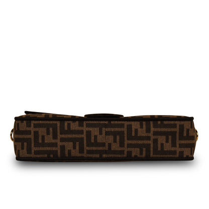 Fendi Zucca Canvas Baguette Bag - Medium