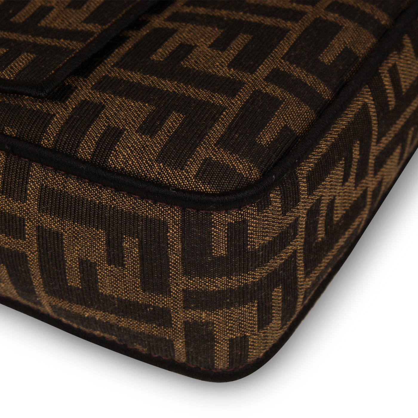Fendi Zucca Canvas Baguette Bag - Medium