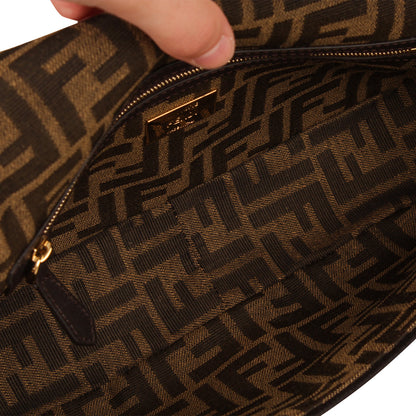 Fendi Zucca Canvas Baguette Bag - Medium