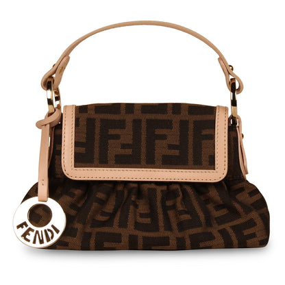 Fendi Zucca Chef Bag - Mini Pink Trim