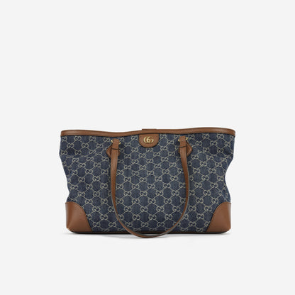 Gucci Medium Ophidia Tote - Denim