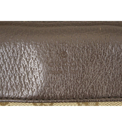 GUCCI Monogram Waist Bum Bag 28566 Brown