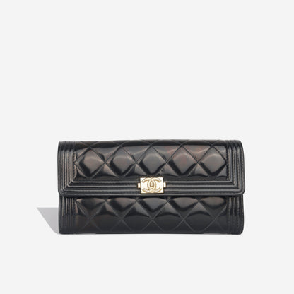 Chanel Boy Wallet - Patent