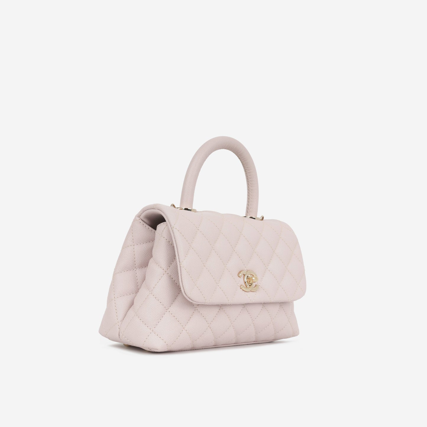 Chanel Small Coco Handle - Light Pink