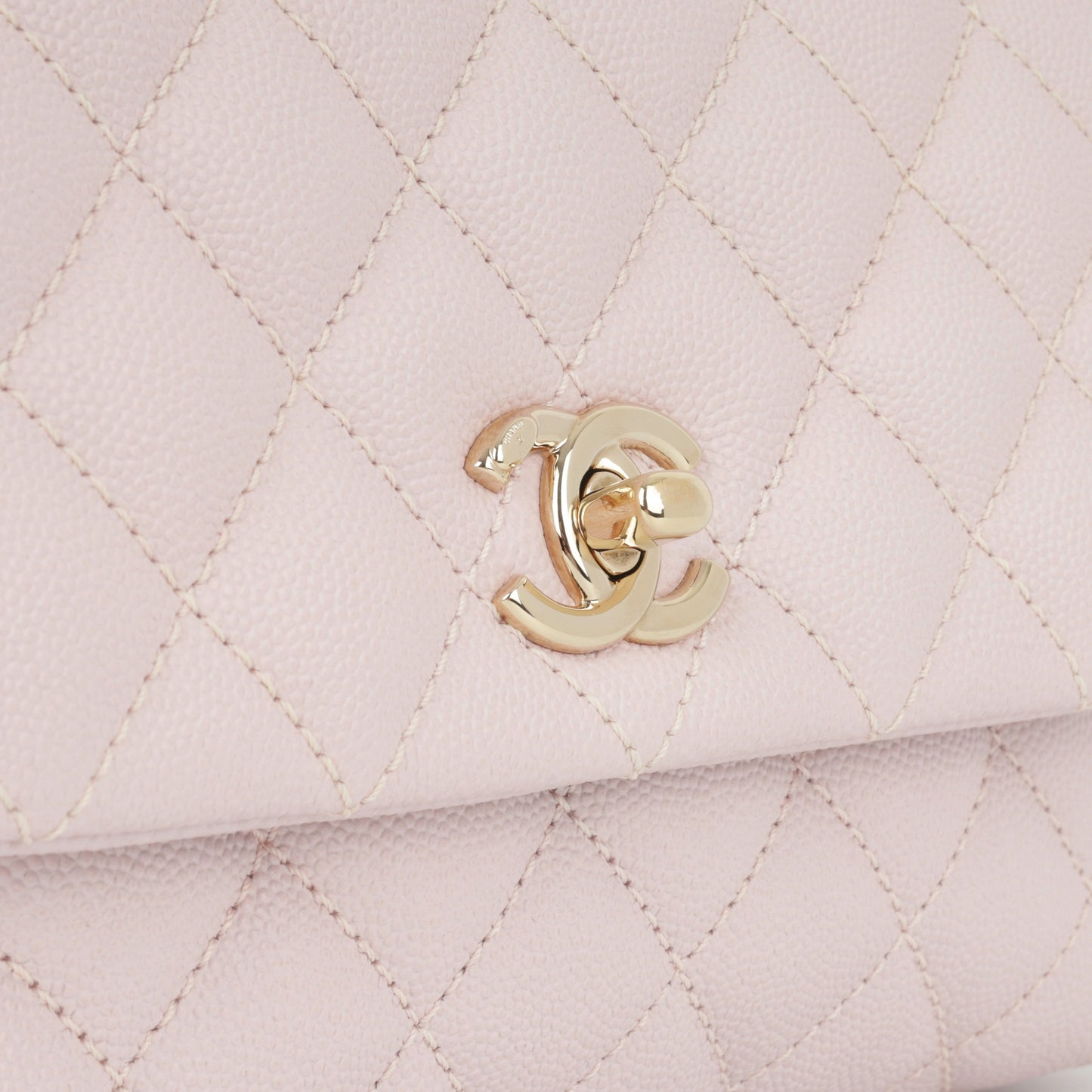 Chanel Small Coco Handle - Light Pink