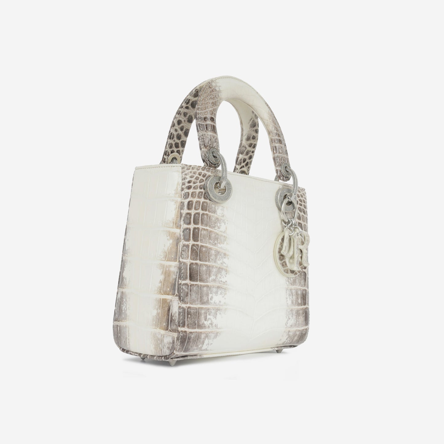 Christian Dior Small Lady Dior - Himalayan Crocodile