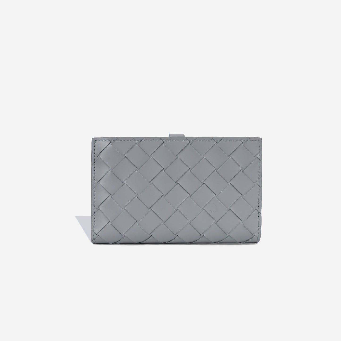 Bottega Veneta Woven Wallet - Grey