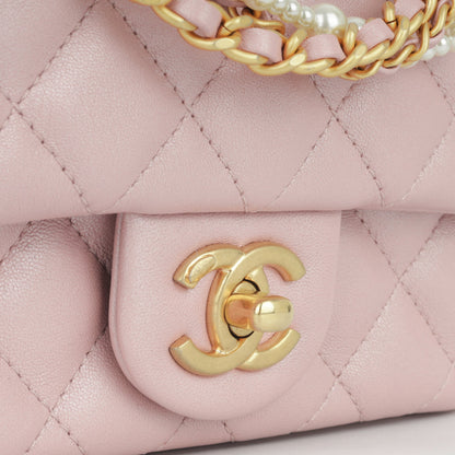Chanel Mini Square Pearl Twist