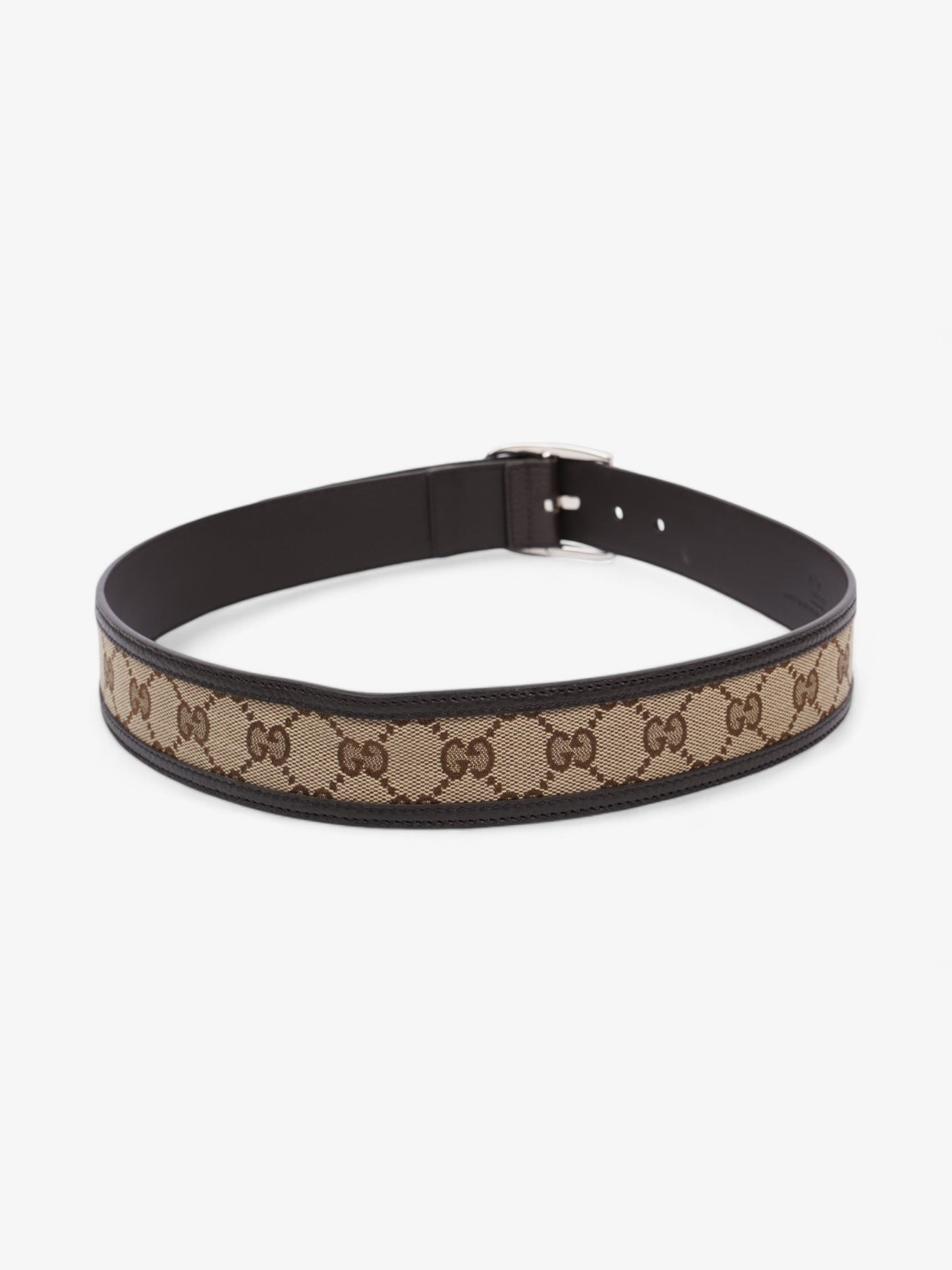 Gucci Dollar Belt GG Supreme / Black Leather 85cm / 34"