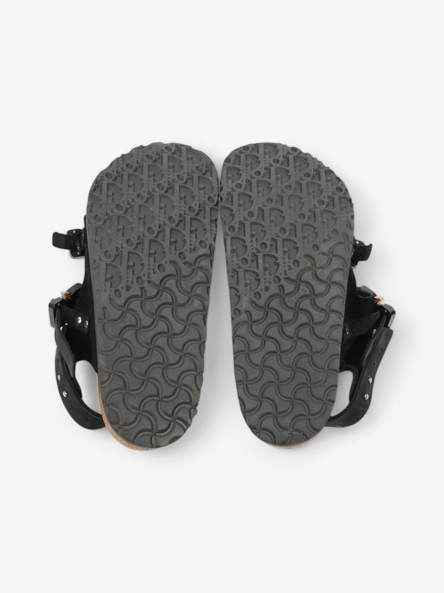 Christian Dior Dior X Birkenstock Sandals Black Suede EU 42 UK 8