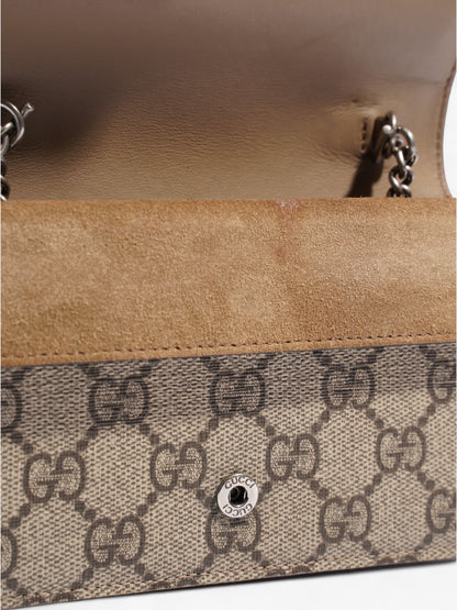 Gucci Dionysus GG Supreme Coated Canvas Super Mini