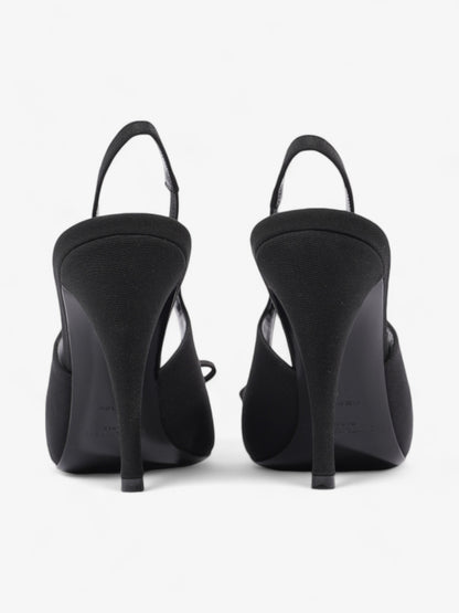 Saint Laurent Saint Aston  95 Black Satin EU 38 UK 5