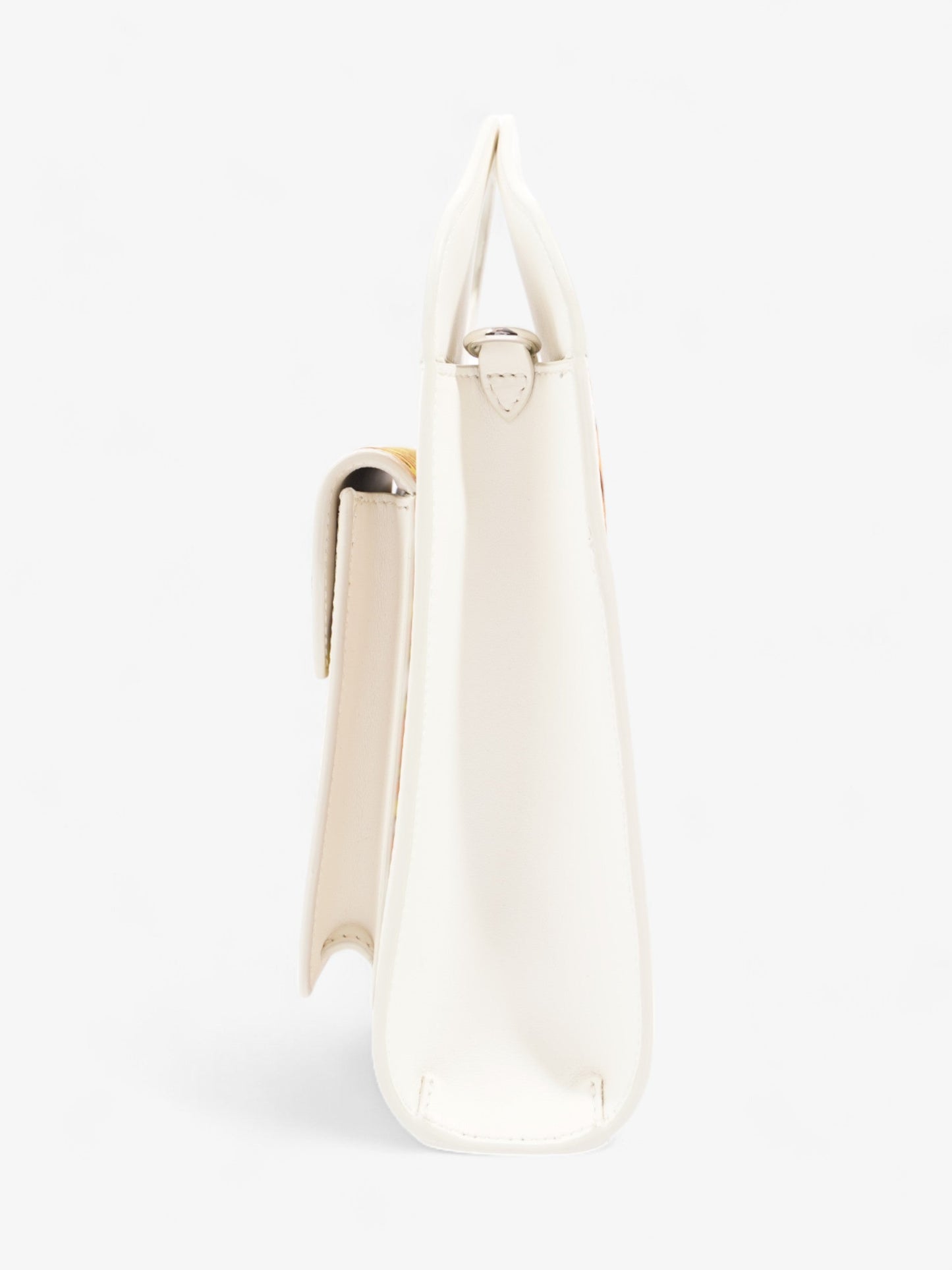 Burberry TB Pocket Bag White / Orange / Yellow Suede