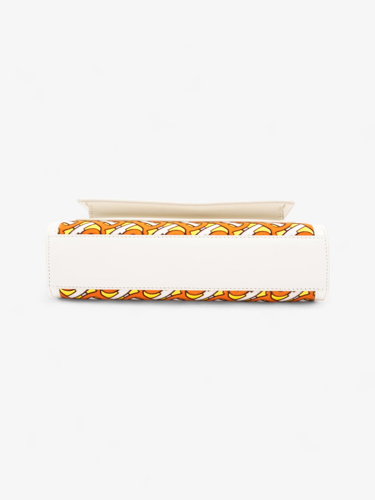 Burberry TB Pocket Bag White / Orange / Yellow Suede