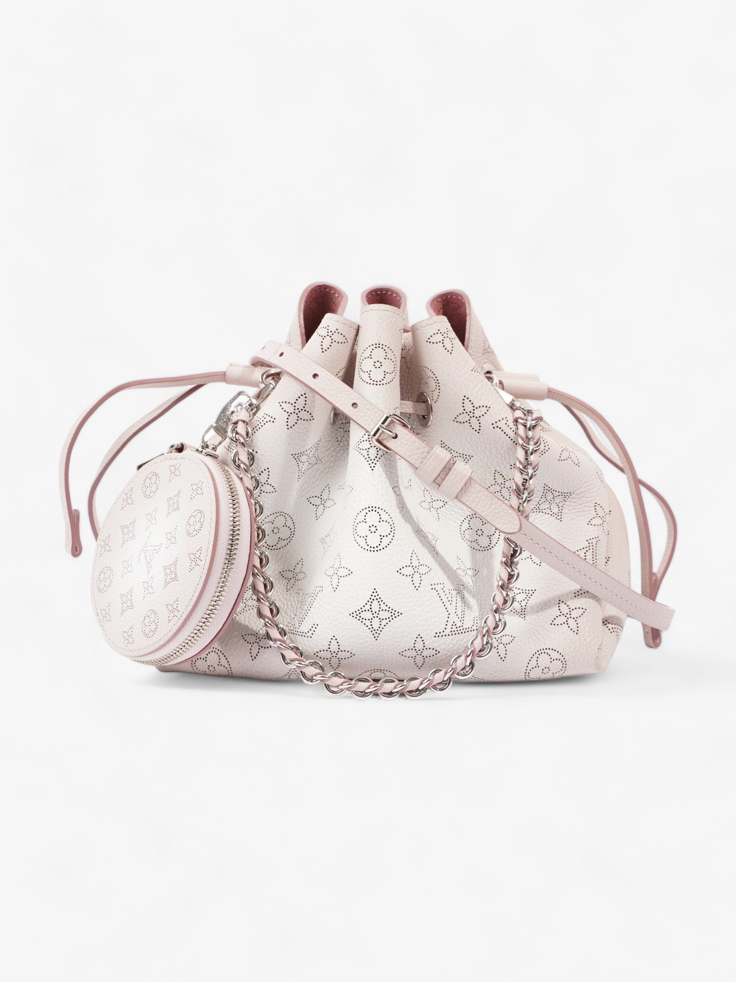 Louis Vuitton Bella Light Pink / White Ombre Calfskin Leather