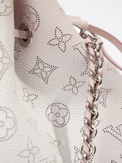 Louis Vuitton Bella Light Pink / White Ombre Calfskin Leather