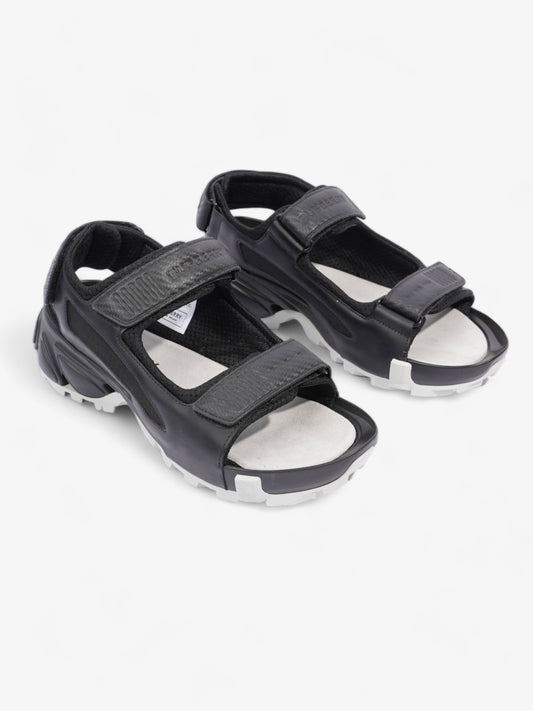 Burberry Arthur Sandal Black Leather EU 41 UK 7