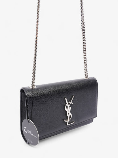 Saint Laurent Kate Black Grained Leather Small