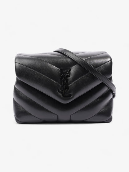 Saint Laurent Lou Lou Black Leather Toy