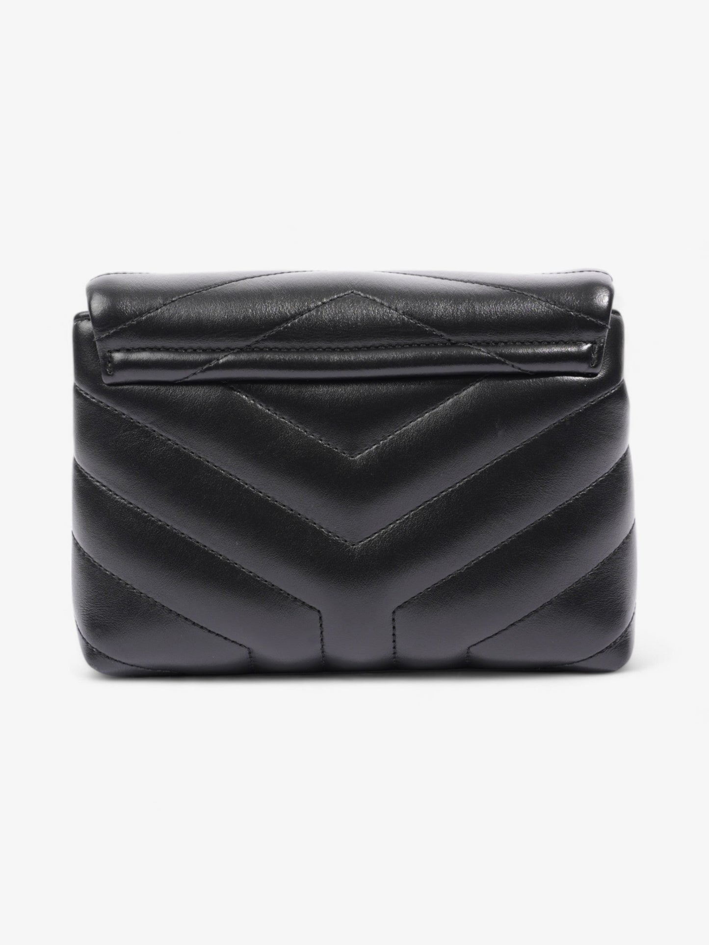 Saint Laurent Lou Lou Black Leather Toy