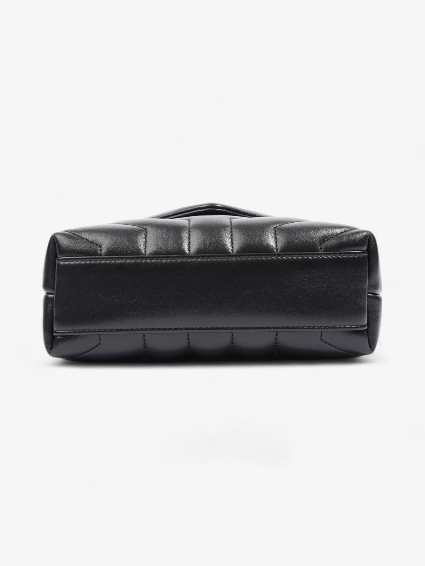 Saint Laurent Lou Lou Black Leather Toy