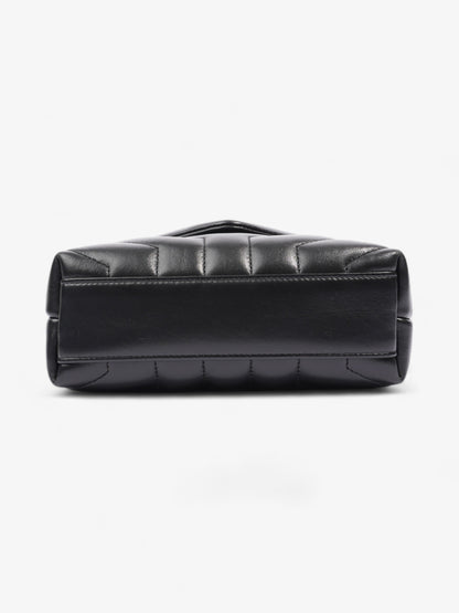 Saint Laurent Lou Lou Black Leather Toy