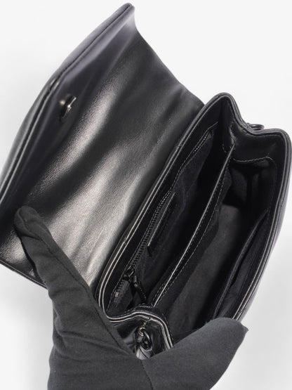 Saint Laurent Lou Lou Black Leather Toy