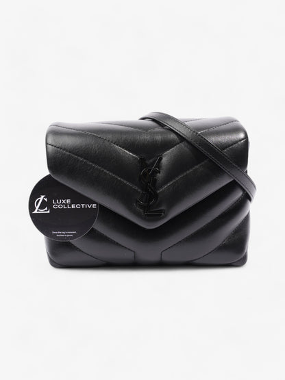 Saint Laurent Lou Lou Black Leather Toy