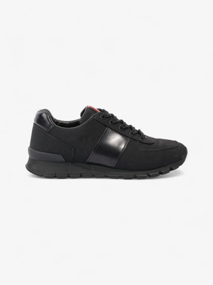 Prada Low Top Sneaker Black Canvas EU 38 UK 5