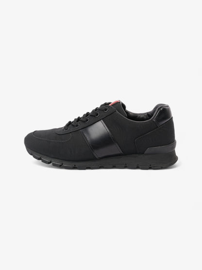 Prada Low Top Sneaker Black Canvas EU 38 UK 5