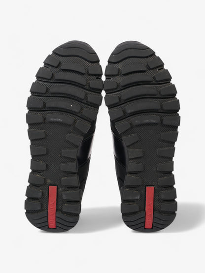 Prada Low Top Sneaker Black Canvas EU 38 UK 5