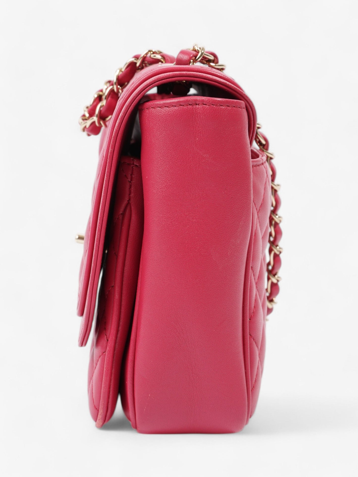 Chanel Lovely Day Pink Lambskin Leather Small