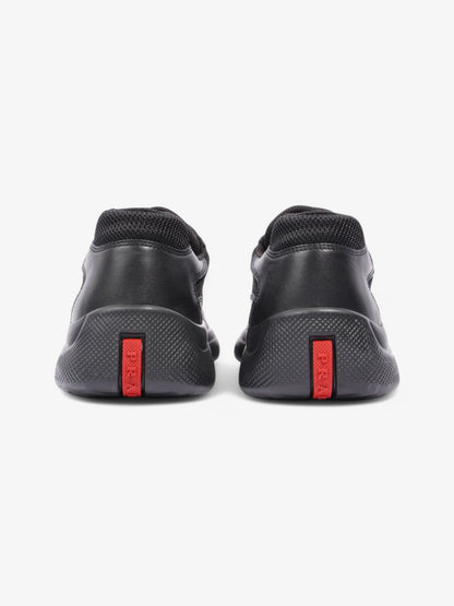 Prada America Cup Black / Red Mesh EU 42 UK 8