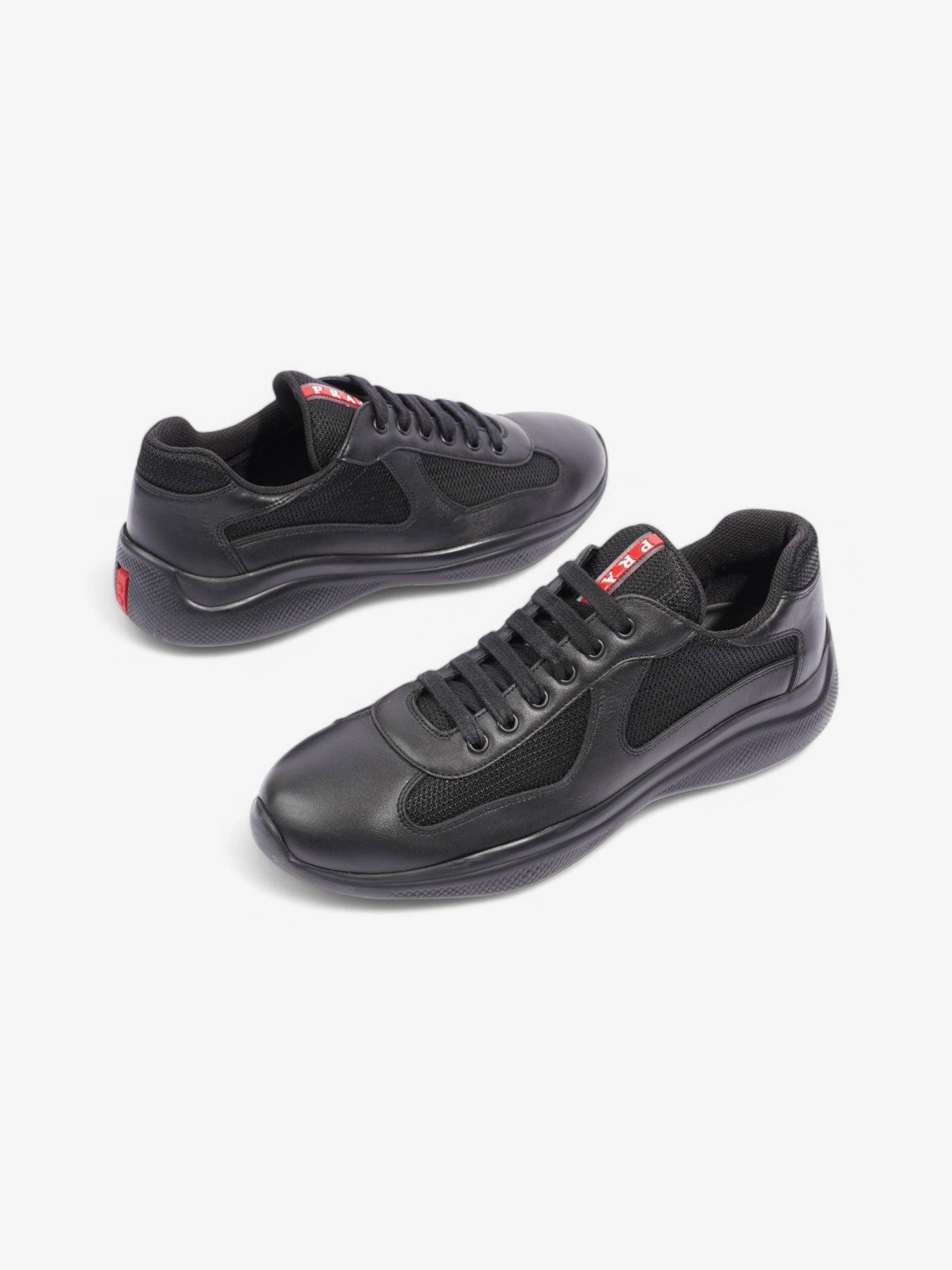 Prada America Cup Black / Red Mesh EU 42 UK 8