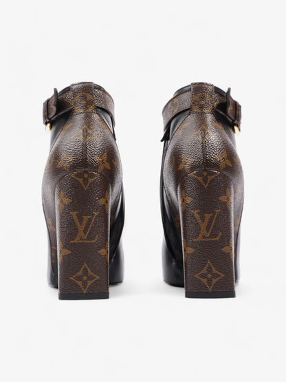 Louis Vuitton Matchmake Low Boots 80mm Black / Monogram Calfskin Leather EU 37 UK 4